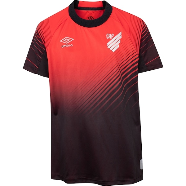 Imagem principal Camisa do Athletico-PR I 25/26 Torcedor Umbro Juvenil Umbro VERMELHO/PRETO