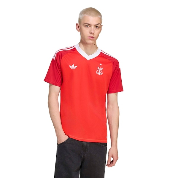 Imagem principal Camisa do Flamengo III 25/26 Goleiro adidas Originals Masculina Adidas VERMELHO