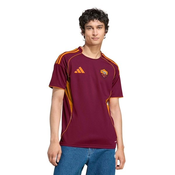 Imagem principal Camisa Roma I 25/26 Torcedor adidas Masculina Adidas VINHO