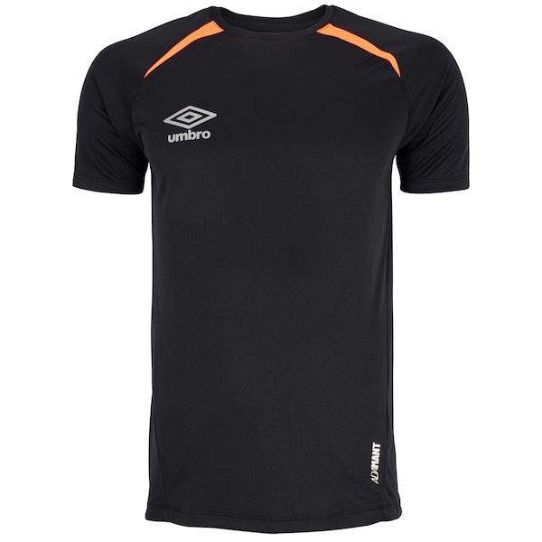 Imagem principal Camiseta Umbro Adamant Unissex Umbro PRETO/VERMELHO