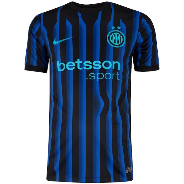 Imagem principal Camisa do Inter de Milão I 25/26 Torcedor Pro Nike Masculina Nike PRETO