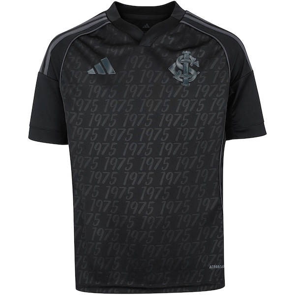 Imagem principal Camisa do Internacional III 25/26 Torcedor adidas Juvenil Adidas PRETO/CINZA ESC