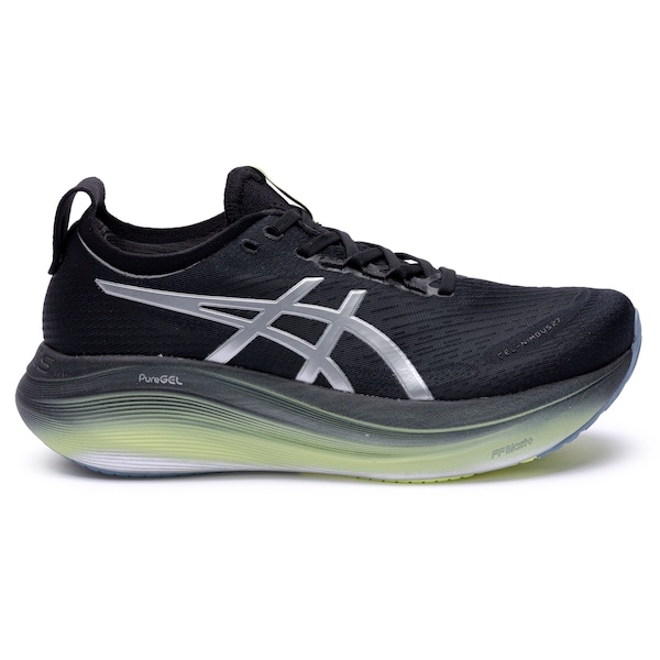Imagem principal Tênis Masculino ASICS Gel-Nimbus 27 Luxe ASICS PRETO/CINZA