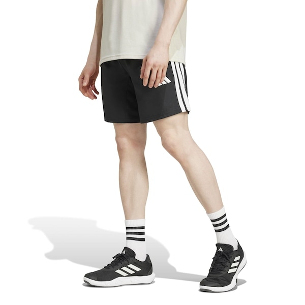 Imagem principal Bermuda adidas Malha Essentials Três Listras Masculina Adidas PRETO/BRANCO