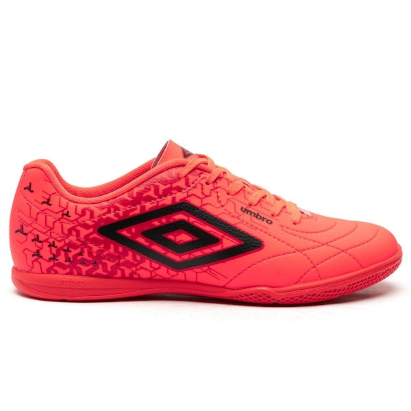 Imagem principal Chuteira Futsal Adulto Umbro Class Neo Fiery Umbro CORAL/PRETO