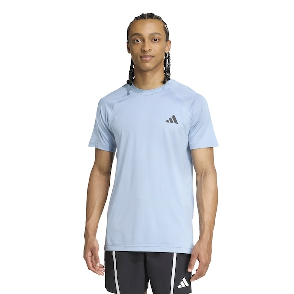 Imagem principal Camiseta adidas Gym+ Masculina Adidas AZUL CLARO