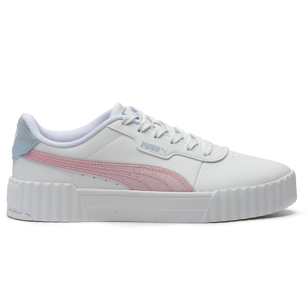 Imagem principal Tênis Juvenil Puma Carina 3.0 Blurry Dreams Puma BRANCO/ROSA