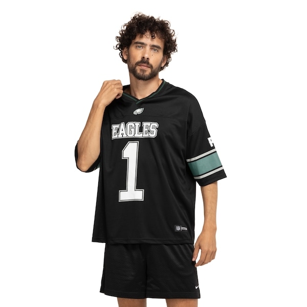 Imagem principal Camiseta do Philadelphia Eagles NFL Hurts NF164 Masculina NFL PRETO