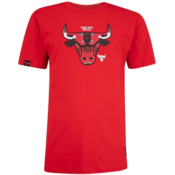 Imagem principal Camiseta do Chicago Bulls NBA Sneaker N0495 Masculina NBA VERMELHO