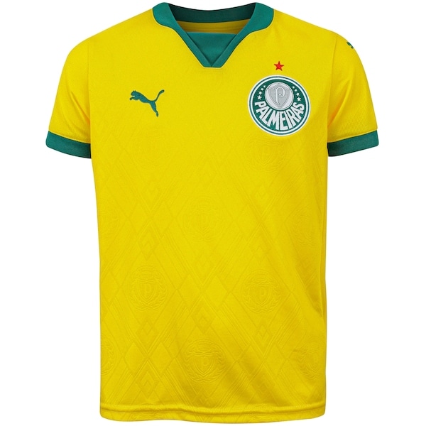 Imagem principal Camisa do Palmeiras III 25/26 Torcedor Puma Juvenil Puma AMARELO