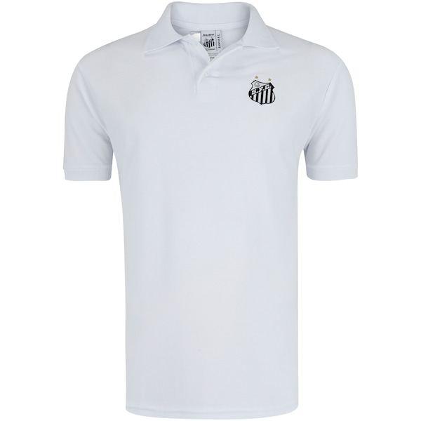 Imagem principal Camisa Polo do Santos Braziline Masculina braziline BRANCO
