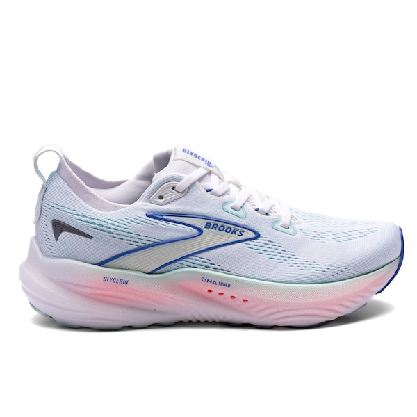 Imagem principal Tênis Feminino Brooks Glycerin 22 Brooks BRANCO/AZUL CLA