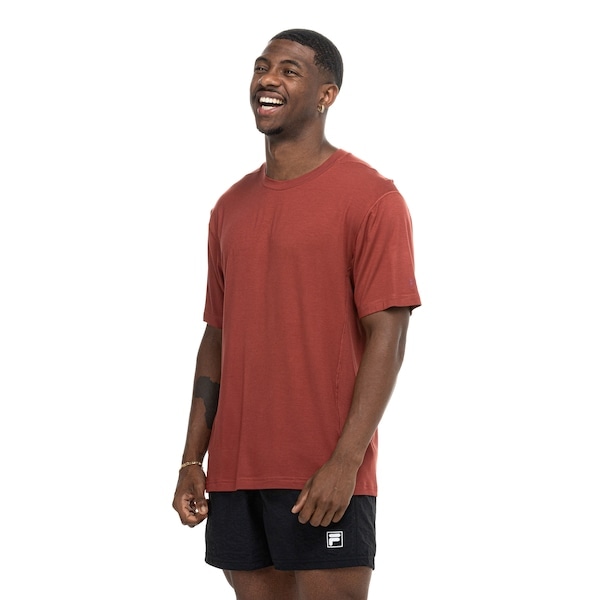 Imagem principal Camiseta Fila Adaptable Smart Cotton Masculina Fila VINHO