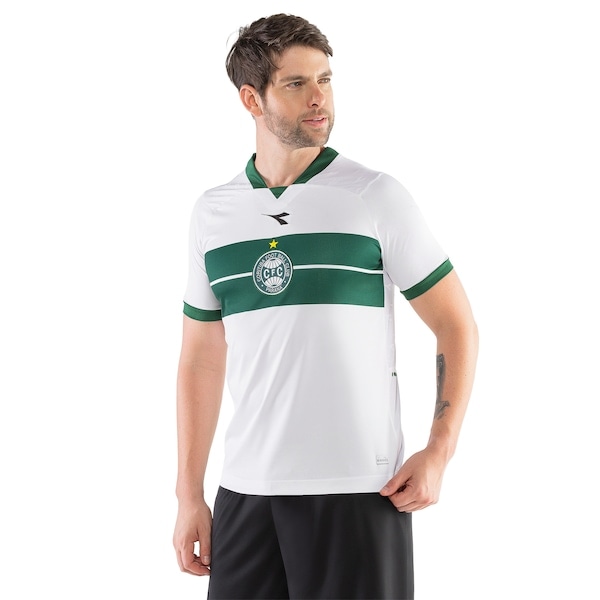 Imagem principal Camisa do Coritiba I 25/26 Torcedor Diadora Masculina Diadora BRANCO