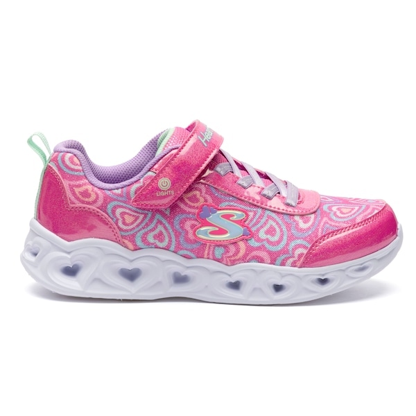 Imagem principal Tênis Infantil Skechers Heart Lights Boogie Love Skechers ROSA