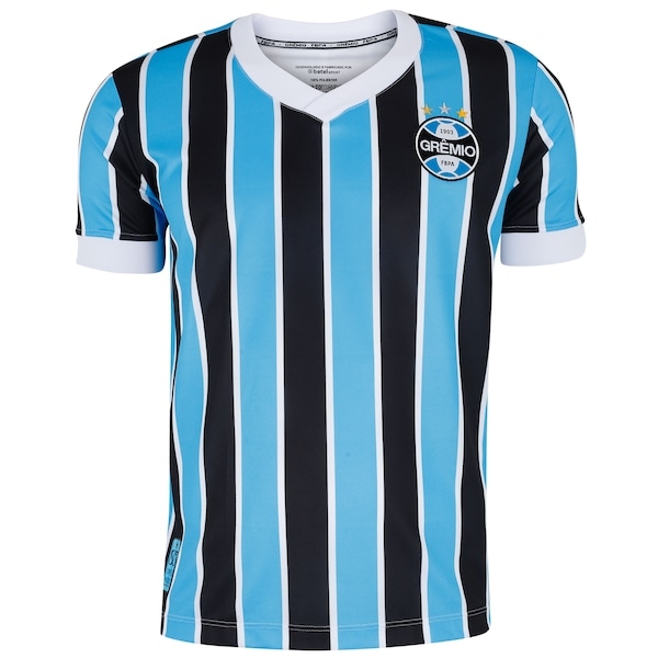 Imagem principal Camiseta do Grêmio Tricolor Betel Masculina Betel AZUL/PRETO