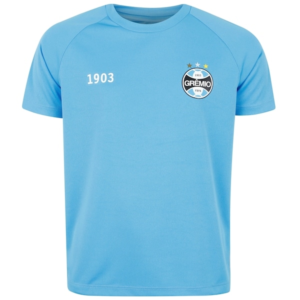 Imagem principal Kit de Uniforme do Grêmio II Infantil Betel Camiseta + Calção Betel AZUL/PRETO