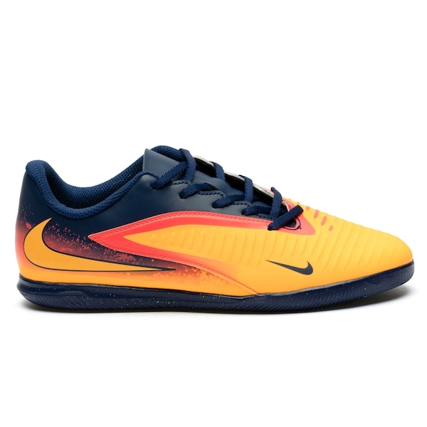 Imagem principal Chuteira Futsal Júnior Nike Phantom 6 Low Club Nike LARANJA/AZUL ESC