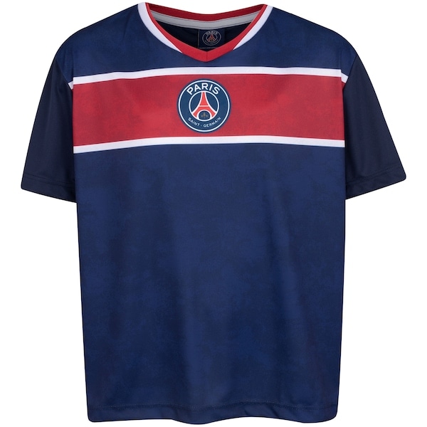 Imagem principal Camiseta do Paris Saint-Germain Brook Braziline Juvenil braziline AZUL ESCURO