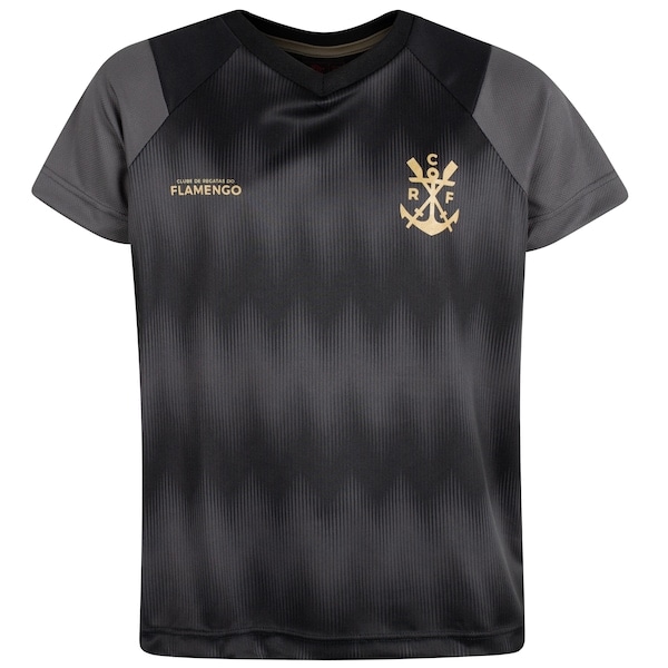 Imagem principal Camiseta do Flamengo Energia Braziline Infantil braziline PRETO/CINZA