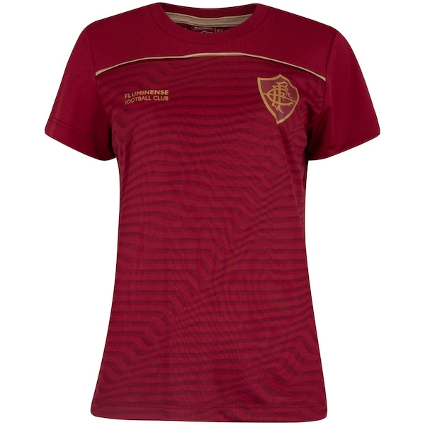 Imagem principal Camiseta do Fluminense Fulgor Braziline Feminina braziline VINHO