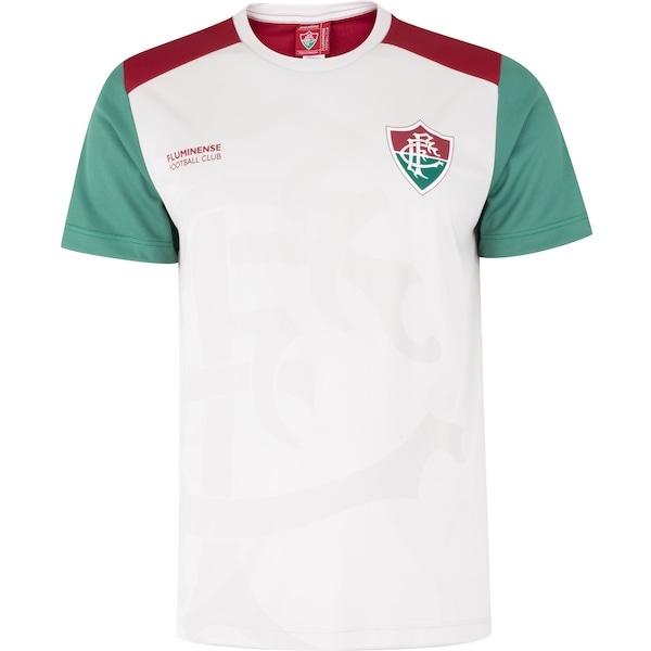 Imagem principal Camiseta do Fluminense Pulsar Braziline Masculina braziline BRANCO/CINZA CLARO