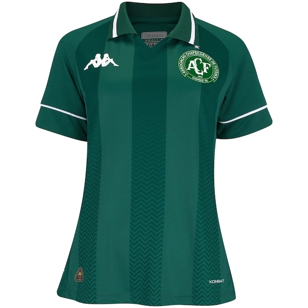 Imagem principal Camisa da Chapecoense I 25/26 Torcedor Kappa Feminina Kappa VERDE