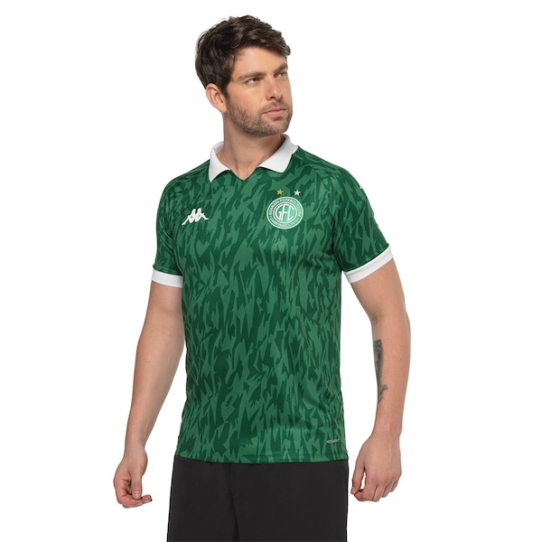 Imagem principal Camisa do Guarani I 25/26 Torcedor Kappa Masculina Kappa VERDE/BRANCO