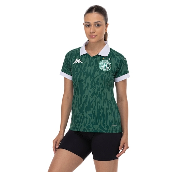 Imagem principal Camisa do Guarani I 25/26 Torcedor Kappa Feminina Kappa VERDE/BRANCO