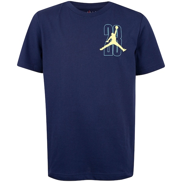 Imagem principal Camiseta Nike Jordan Triangle Logo Juvenil Nike AZUL ESCURO