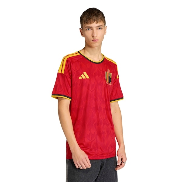 Imagem principal Camisa Seleção da Bélgica I 25/26 Torcedor adidas Masculina Adidas VERMELHO