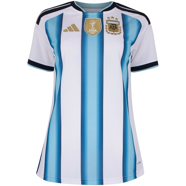 Imagem principal Camisa Seleção da Argentina I 26/27 Torcedor adidas Feminina Adidas BRANCO/AZUL CLA