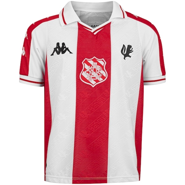 Imagem principal Camisa do Bangu I 25/26 Torcedor Kappa Infantil Kappa BRANCO/VERMELHO