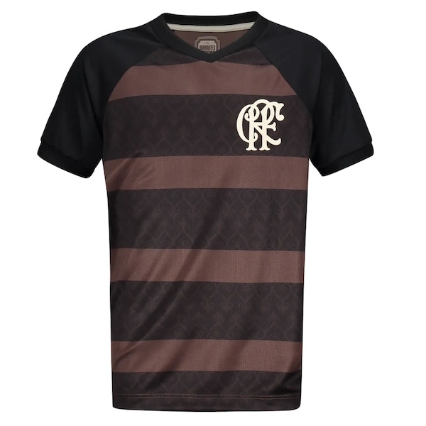 Imagem principal Camiseta do Flamengo Consciência Negra 25/26 Braziline Infantil braziline PRETO/MARROM