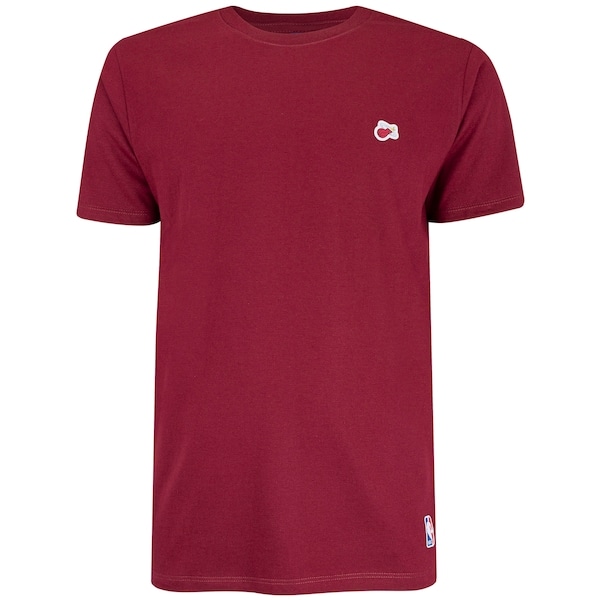 Imagem principal Camiseta Miami Heat NBA Minipatch N0513 Masculina NBA VINHO