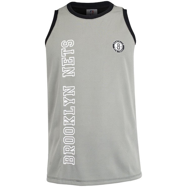 Imagem principal Camiseta Regata NBA Vertical NB648 Brooklyn Nets - Masculina NBA CINZA