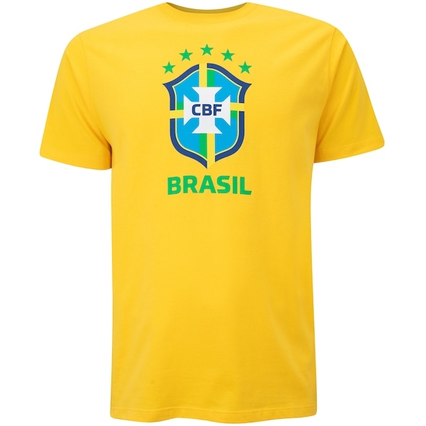 Imagem principal Camiseta Casual CBF 26/27 Masculina Cbf AMARELO