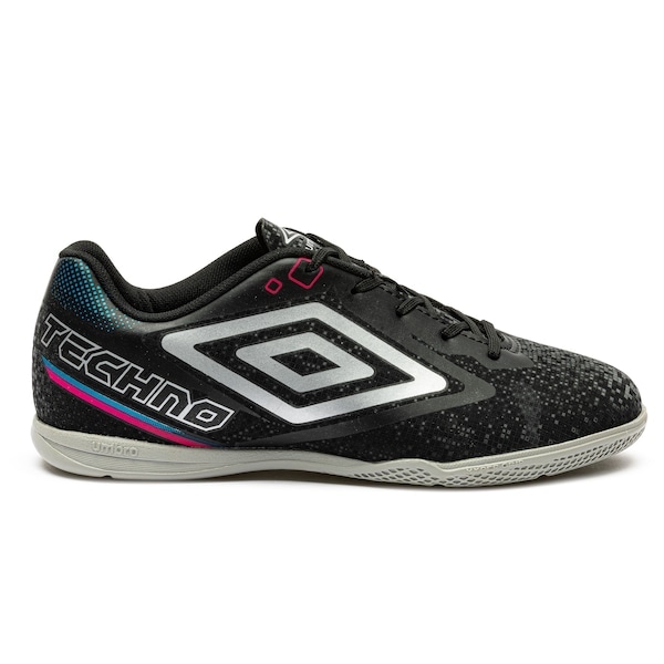 Imagem principal Chuteira Futsal Júnior Umbro Techno II Umbro PRETO/CINZA