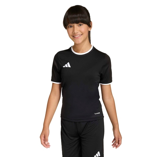 Imagem principal Camisa adidas Entrada26 Infantil Adidas PRETO/BRANCO