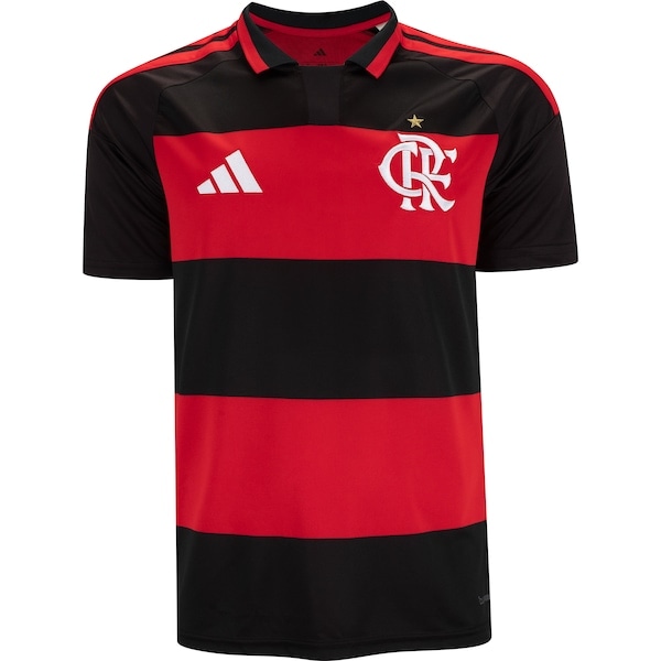 Imagem principal Camisa do Flamengo I 26/27 Torcedor adidas Masculina Adidas VERMELHO/PRETO