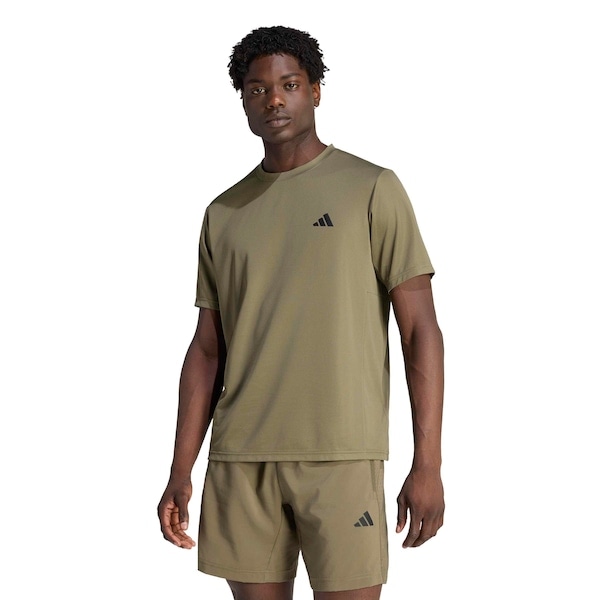 Imagem principal Camiseta adidas Workout Essentials Base - Masculina Adidas VERDE ESCURO