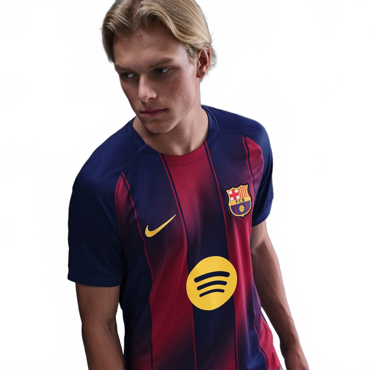 Imagem principal Camisa Barcelona Nike I 2025/26 Torcedor Pro Masculina Nike Azul