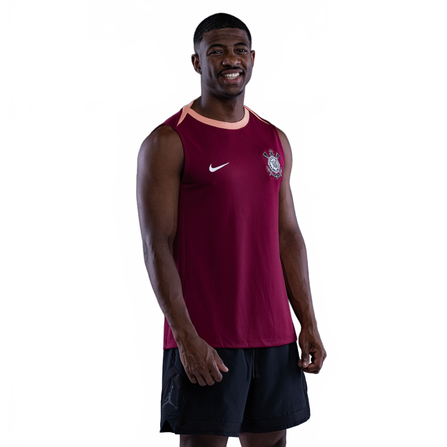 Imagem principal Regata Corinthians Nike 2026 Treino Masculina Nike Vinho