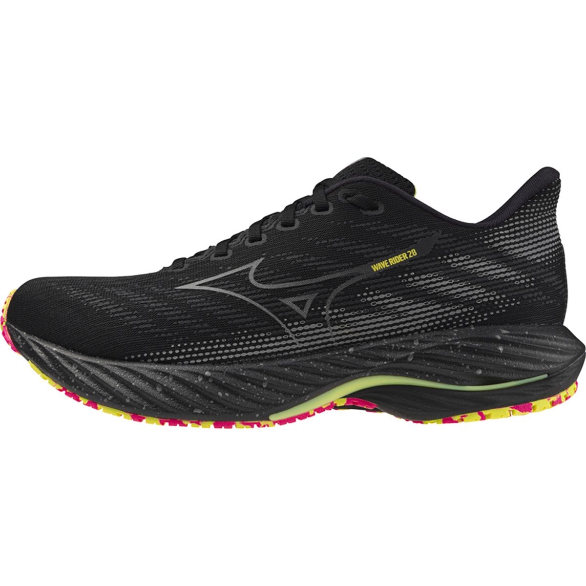 Imagem principal Tênis de Corrida Mizuno Wave Rider 28 Preto Mizuno