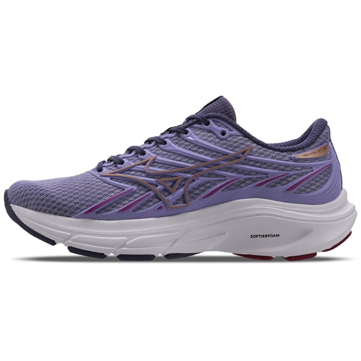 Imagem principal Tênis de Corrida Feminino Mizuno Jet 8 Roxo Mizuno