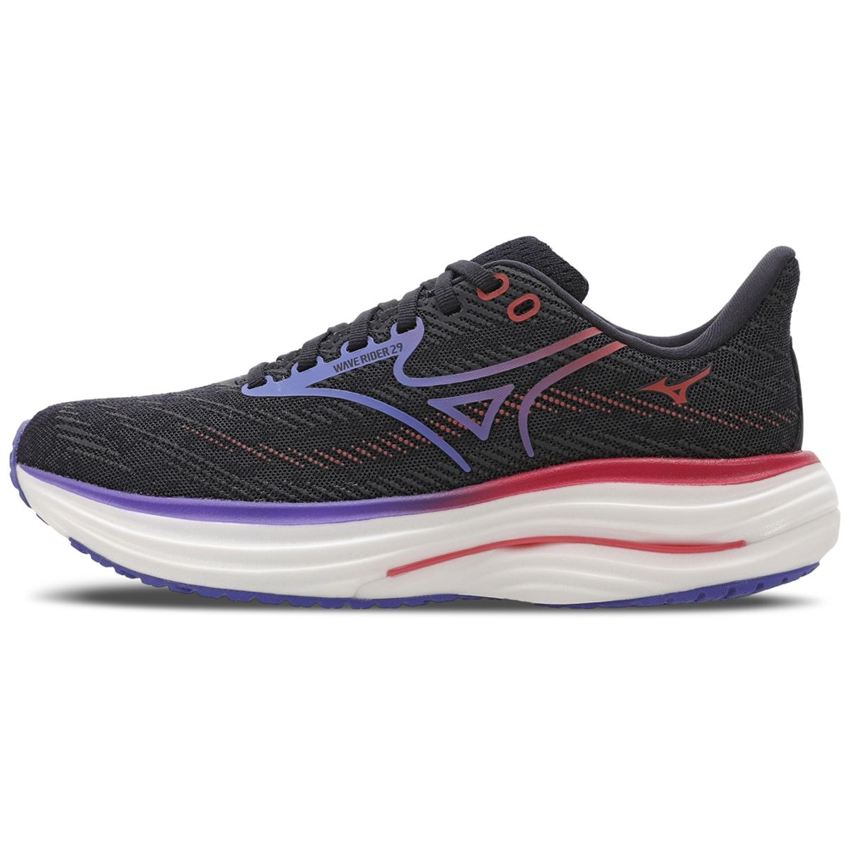 Imagem principal Tênis de Corrida Mizuno Wave Rider 29 Feminino Cinza Mizuno
