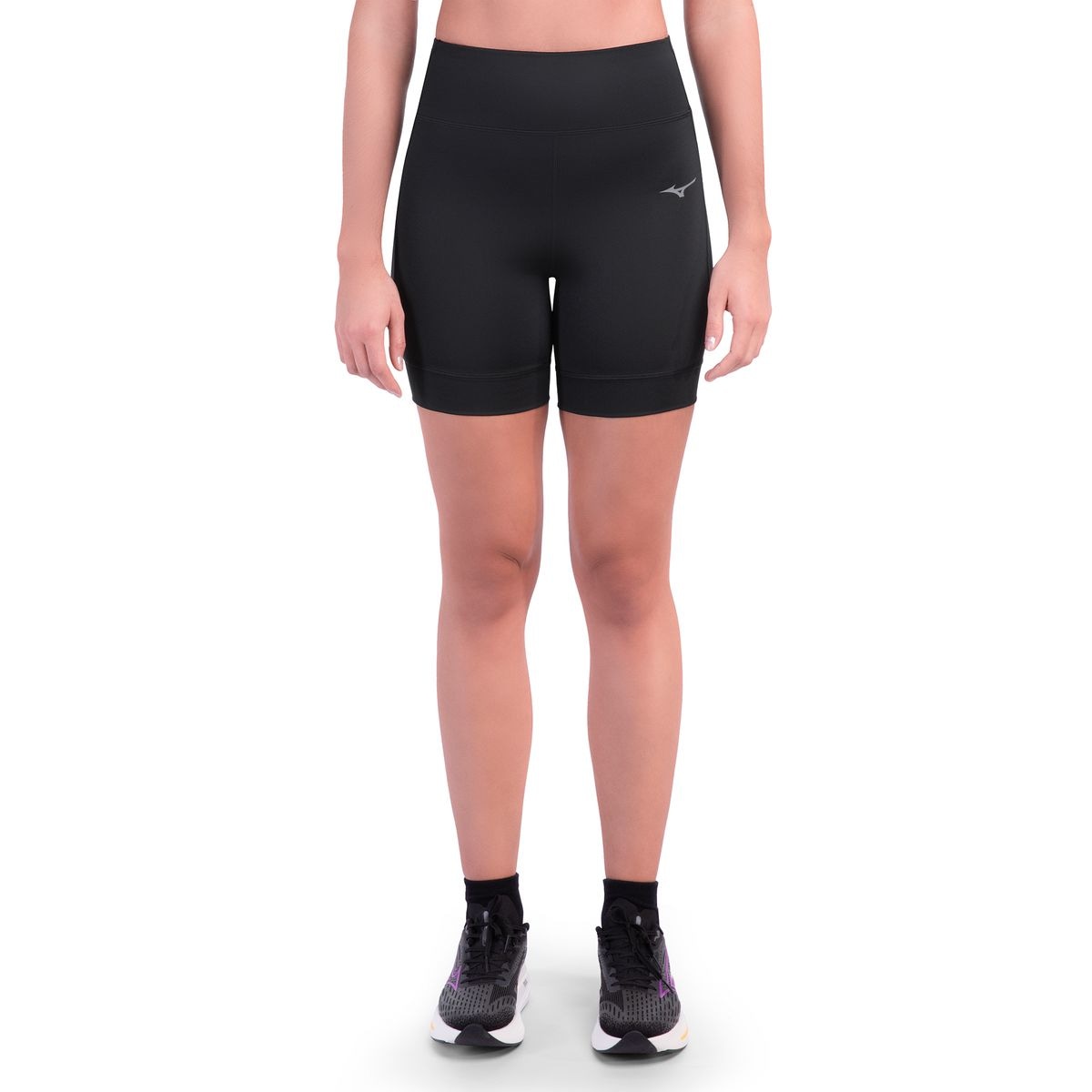 Imagem principal Bermuda de Corrida Mizuno Compress Feminino Preto Mizuno