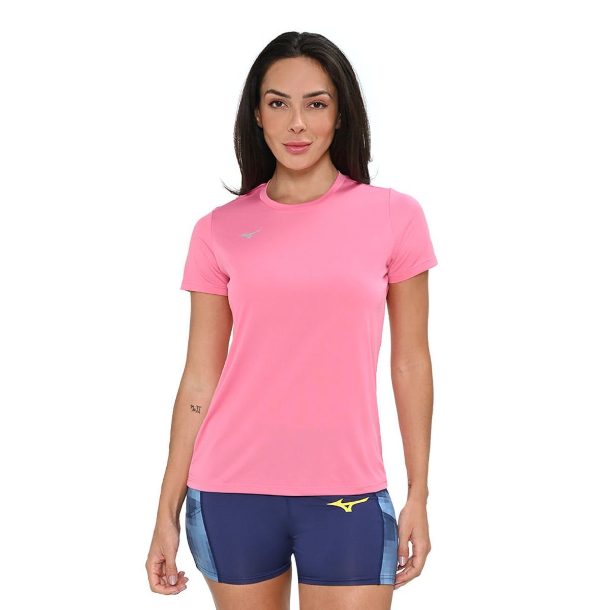Imagem principal Camiseta de Treino Mizuno Energy 2.0 Feminina Rosa Mizuno
