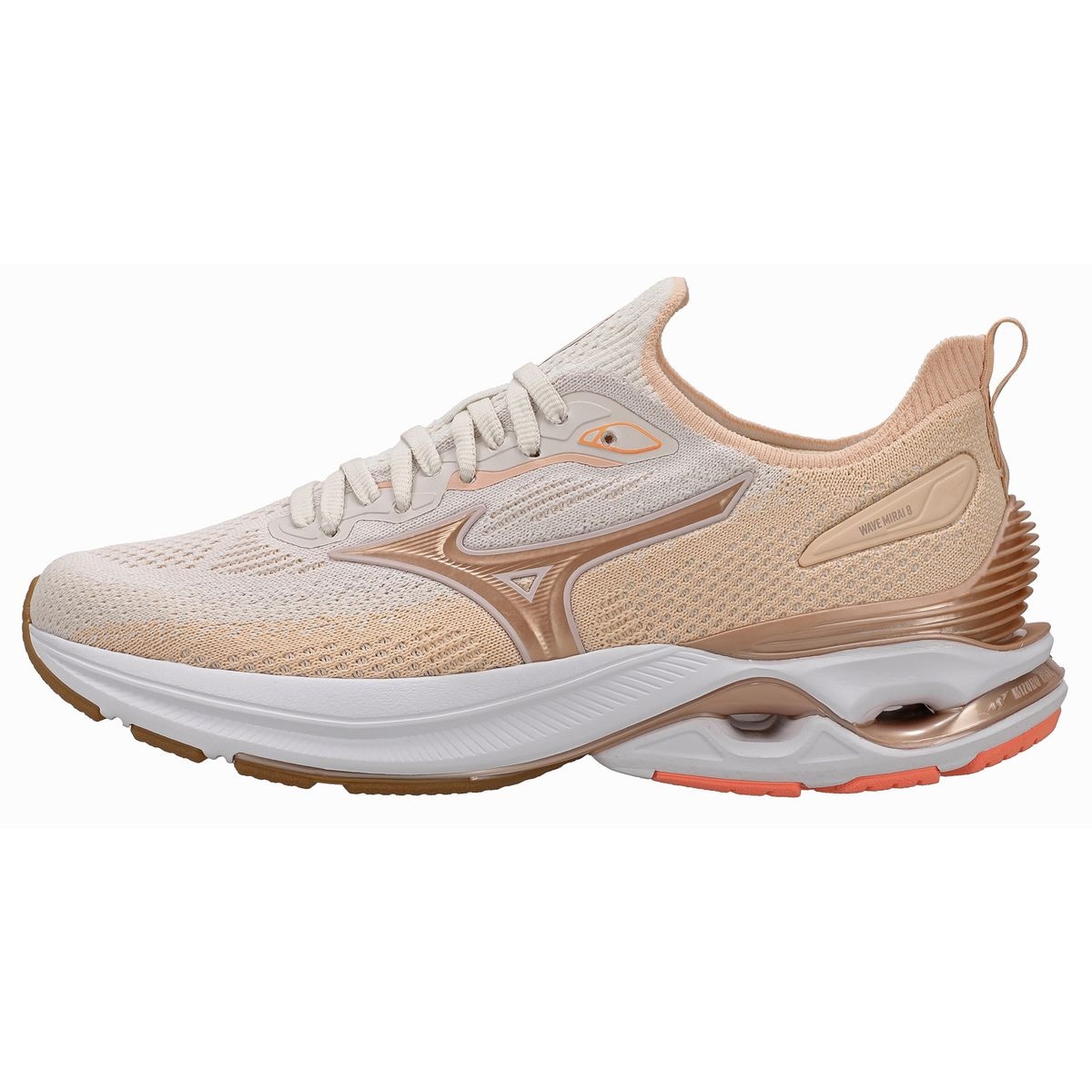 Imagem principal Tênis de Corrida Mizuno Wave Mirai 8 Feminino Laranja Mizuno