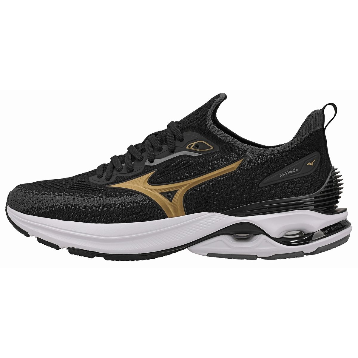 Imagem principal Tênis de Corrida Mizuno Wave Mirai 8 Feminino Preto Mizuno